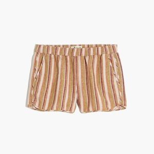 *NEW* Madewell stripes linen/Cotton shorts